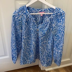 Lilly Pulitzer Elsa Silk Top